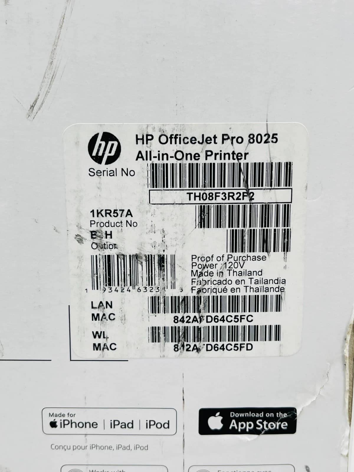 HP 8025 Printers New