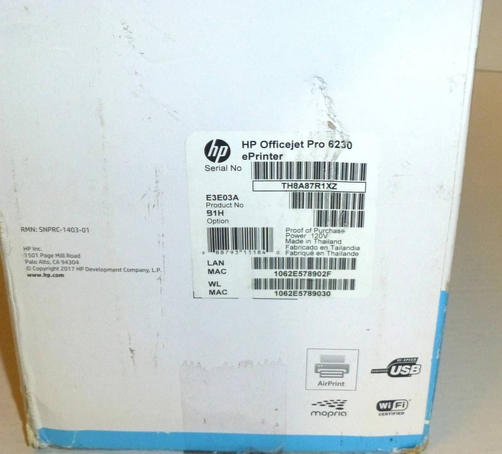 HP OfficeJet Pro 6230 Printers New