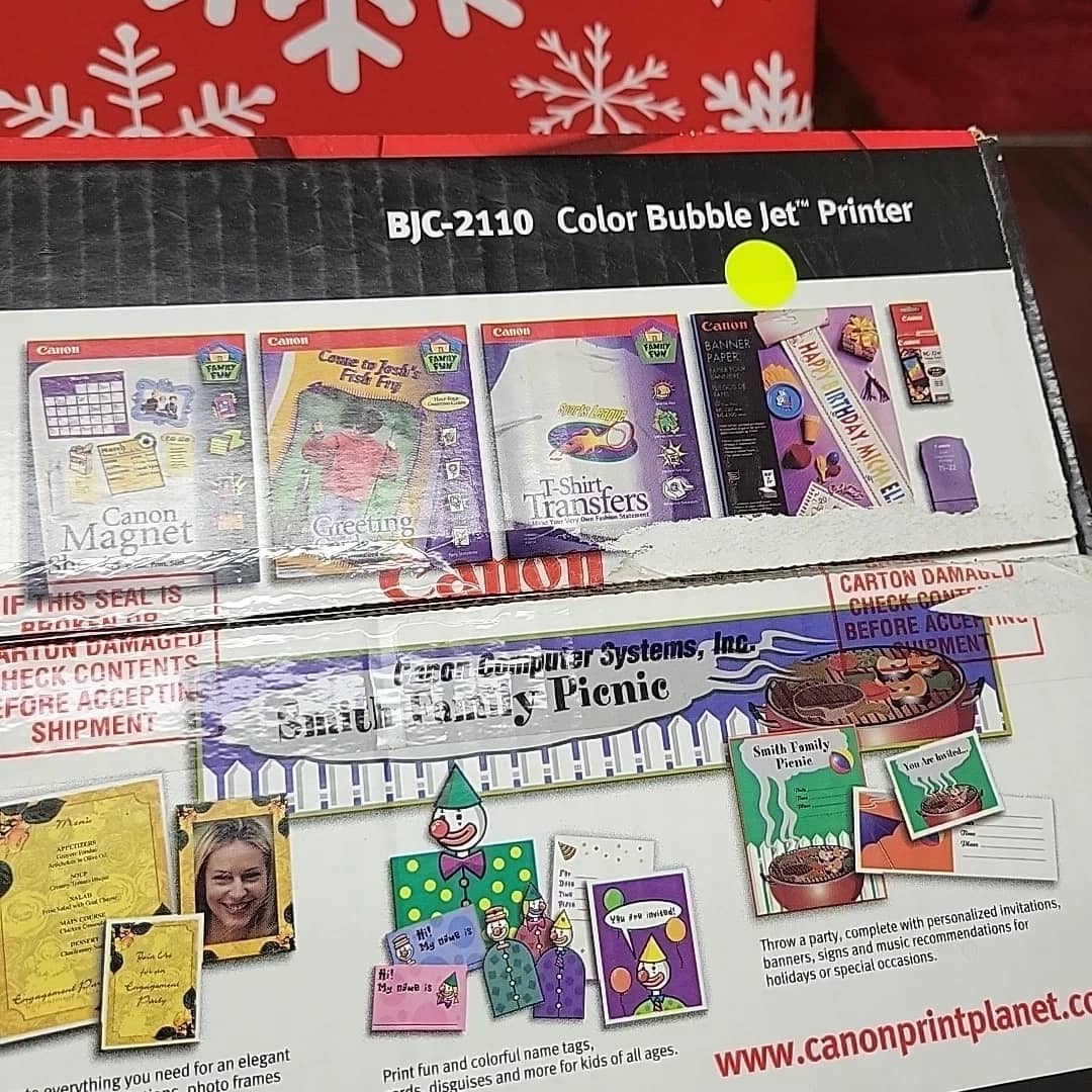 Canon BJC 2110 Printers New