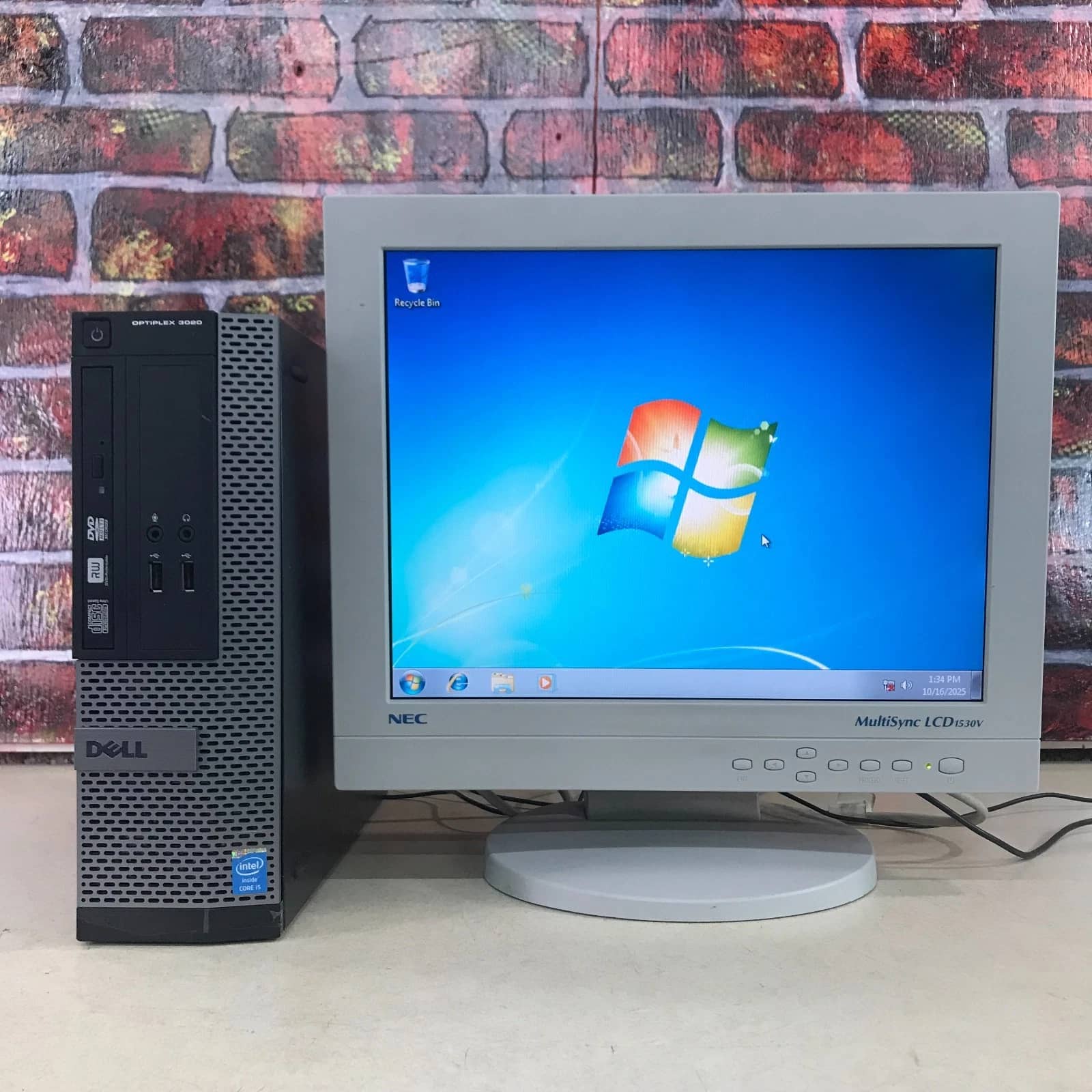 Dell OptiPlex 3020-SFF Computers 1TB 4GB Refurbished - Excellent