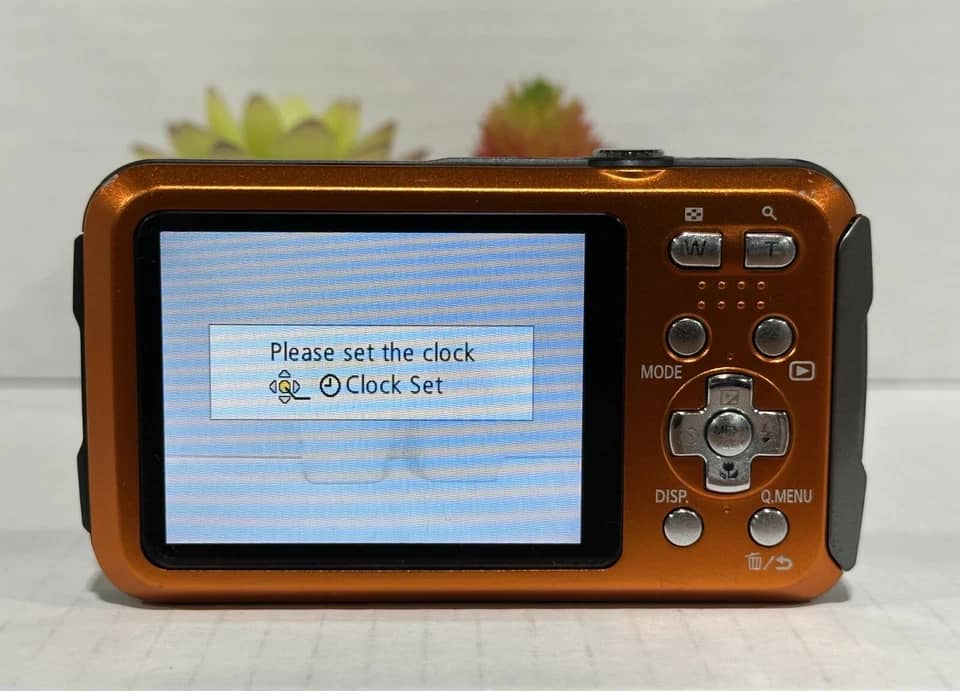 Panasonic LUMIX TS25 Digital Cameras Orange New Body Only