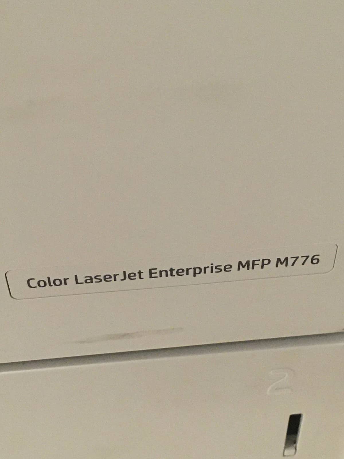 HP Color LaserJet Enterprise MFP M776 Printers Used - Good