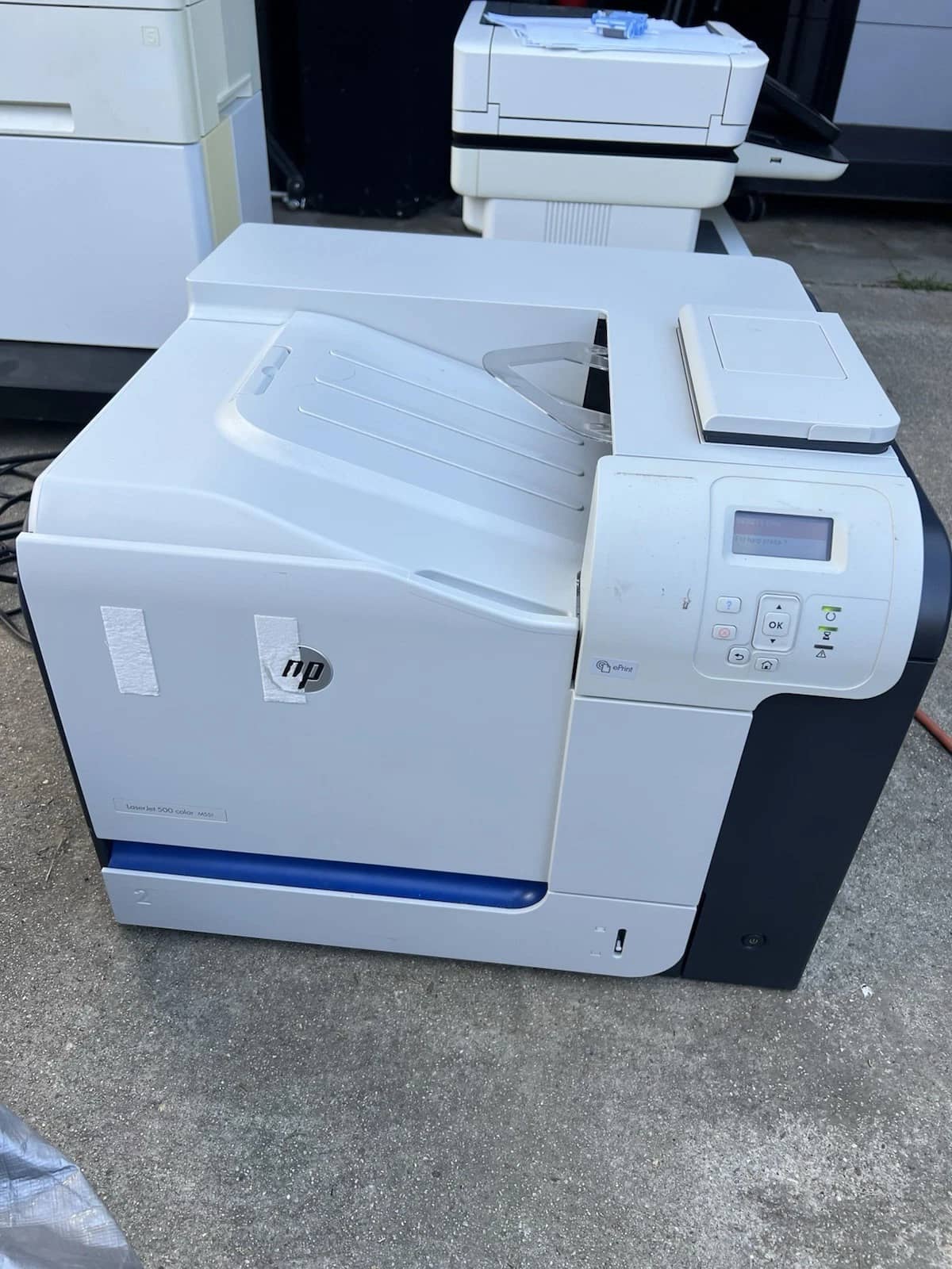 HP laserjet 500 color m551 Printers Used - Good