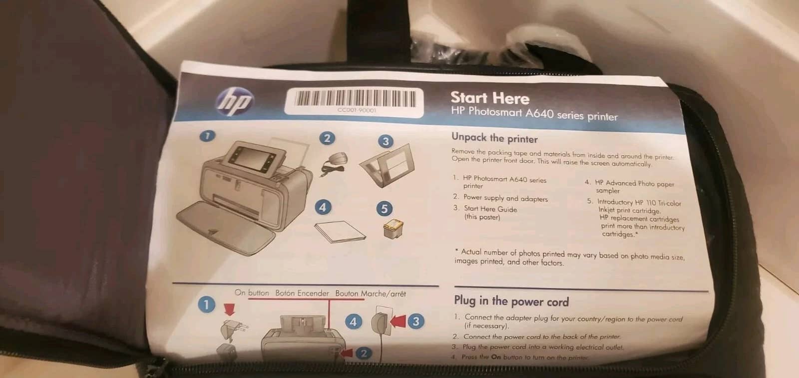 HP A640 Printers Open-Box Excellent