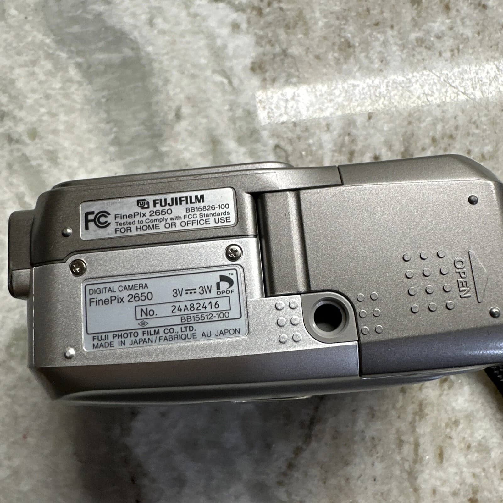 Fujifilm FinePix 2650 Digital Cameras Silver New Body Only