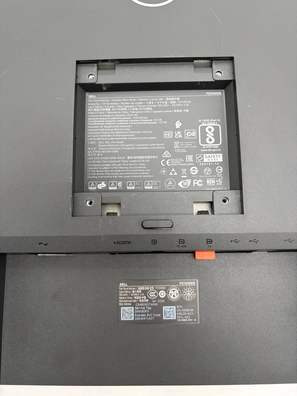 Dell P2724DEB Monitors New