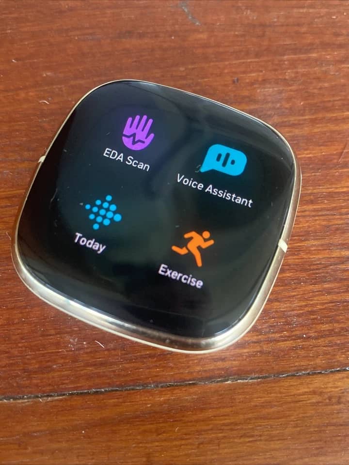 Fitbit Sense Smartwatches Graphite 40mm Open-Box Excellent