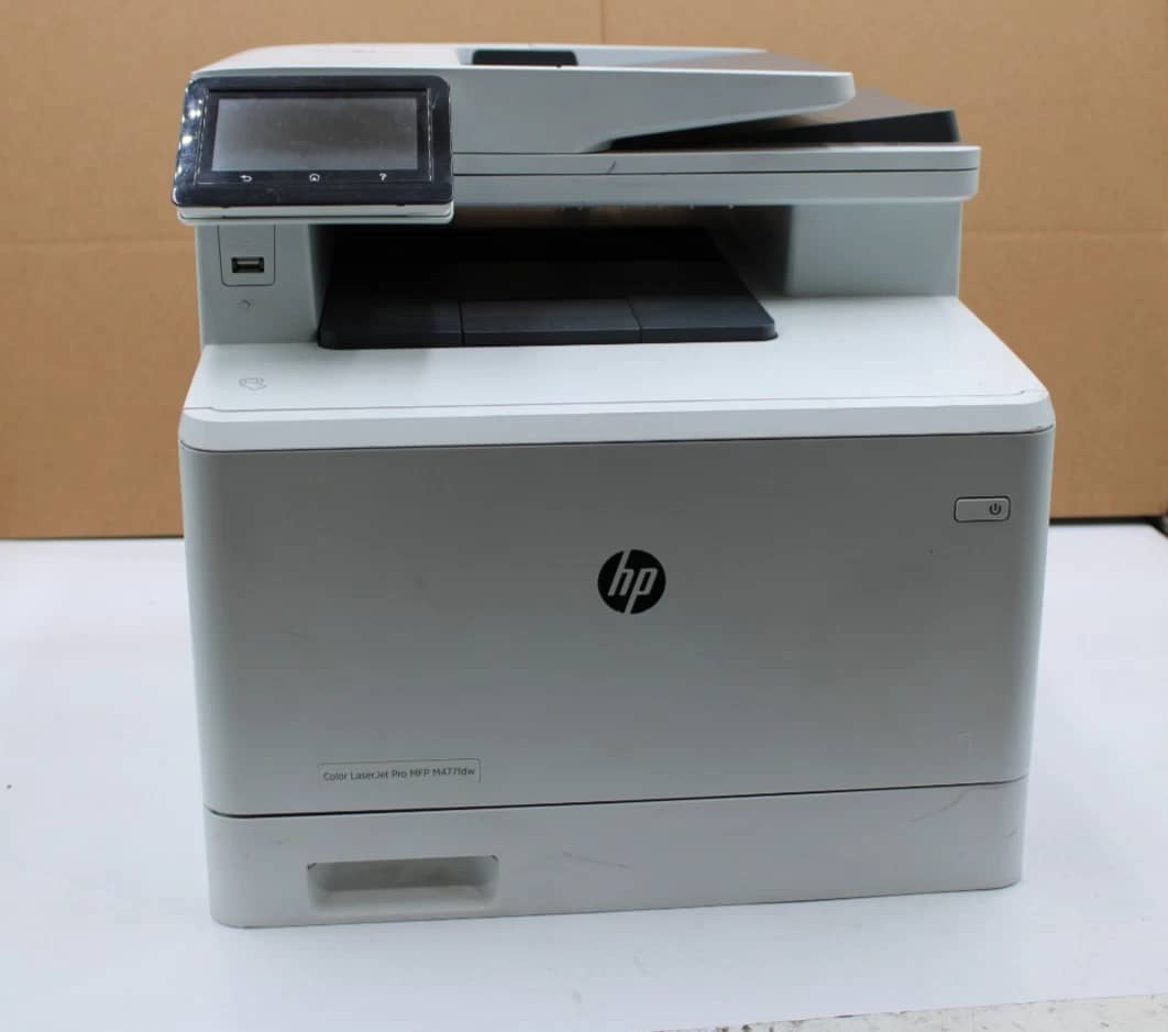HP Color LaserJet Pro MFP M477fdw Printers Used - Good