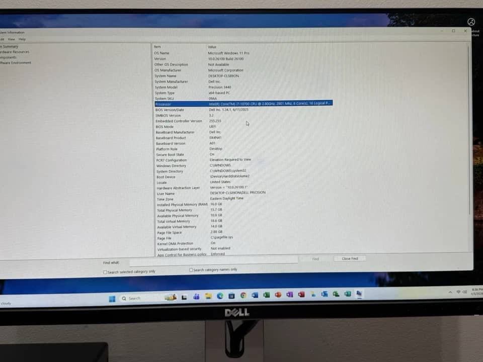 Dell Precision 3440 Computers