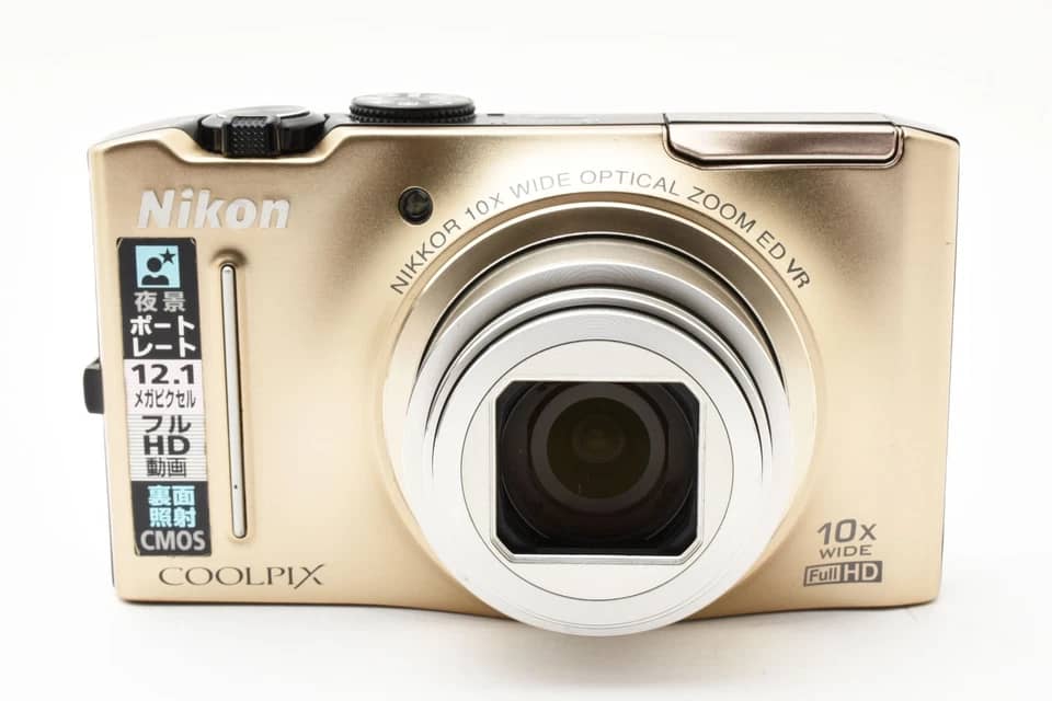 Nikon COOLPIX S8100 Digital Cameras Black New Body Only