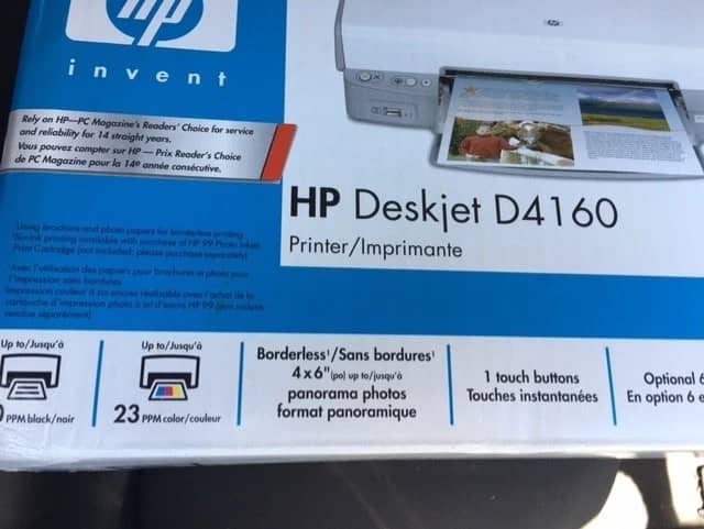 HP Deskjet D4160 Printers Open-Box Excellent