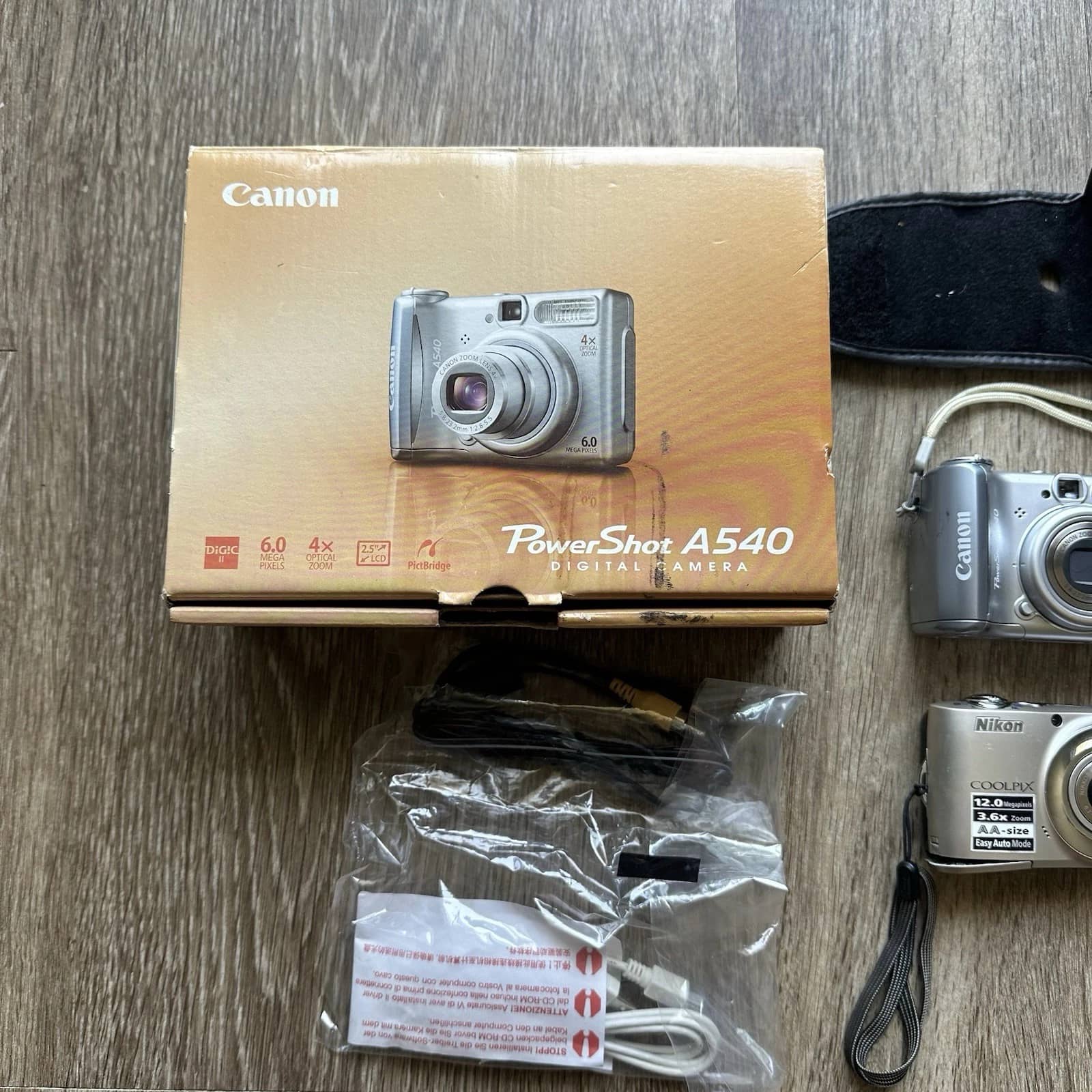 Canon PowerShot A540 Digital Cameras Silver New Body Only