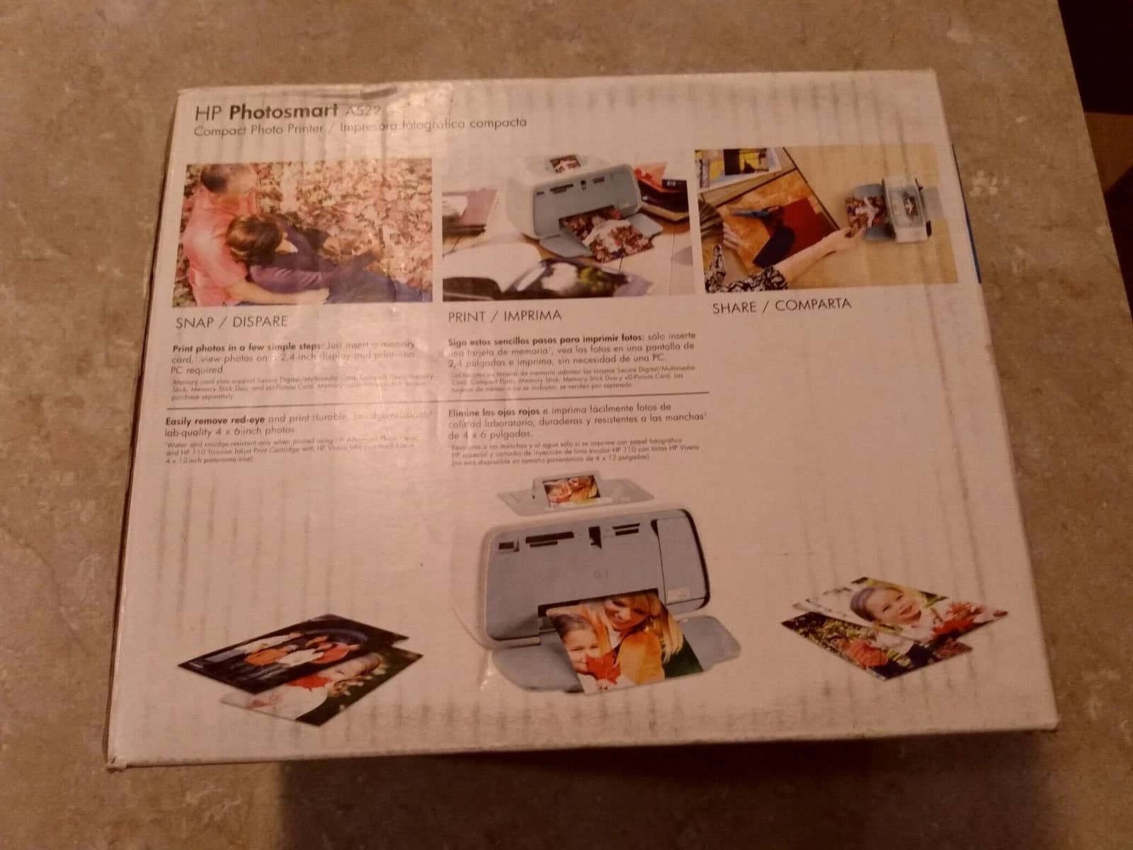 HP Photosmart A522 Printers New
