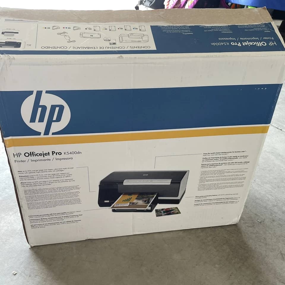 HP OfficeJet Pro K5400dn Printers New