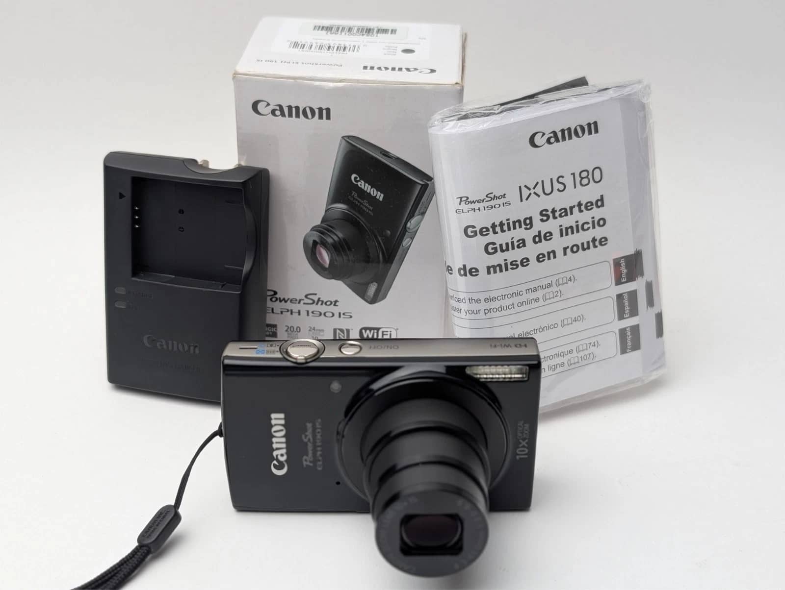 Canon PowerShot ELPH 190 IS Digital Cameras Blue New Body Only
