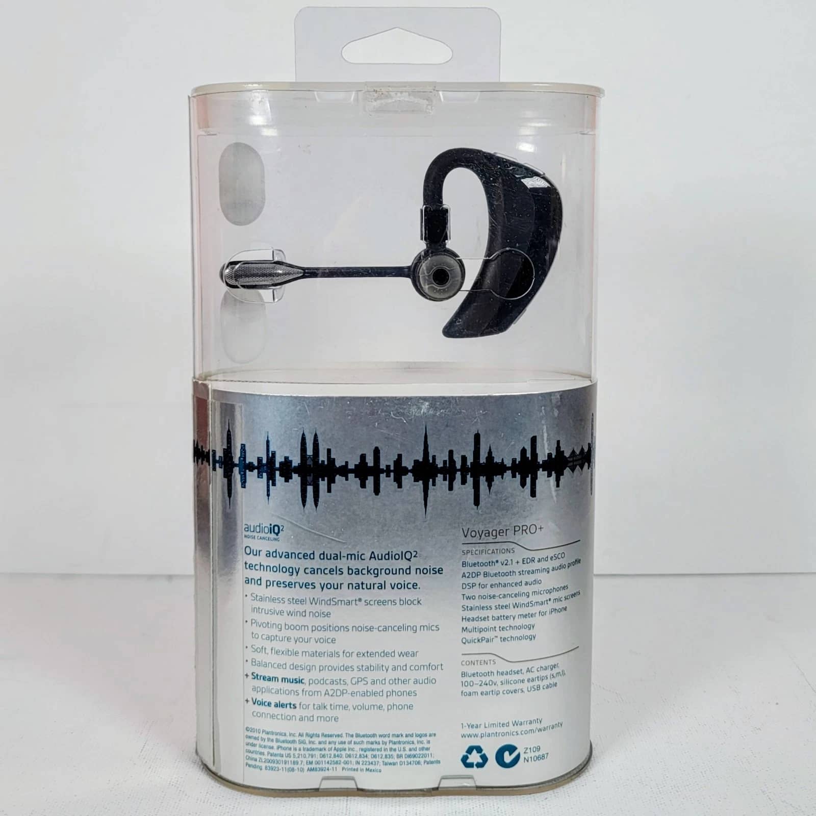 Plantronics Voyager PRO Headphones & Earbuds Black New