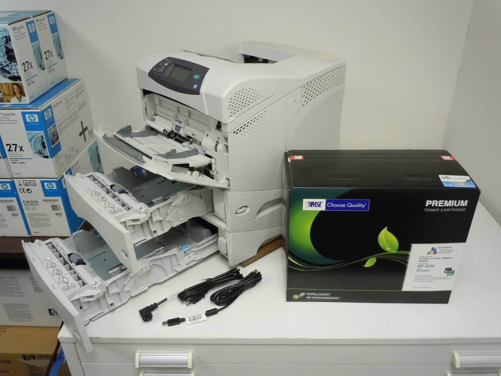 HP Laserjet 4250 "DTN" Printer (Fully Loaded) Printers Refurbished - Excellent