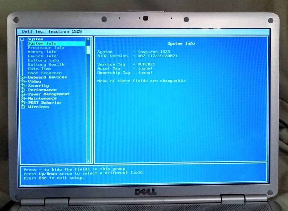 Dell Inspiron 1525 Computers