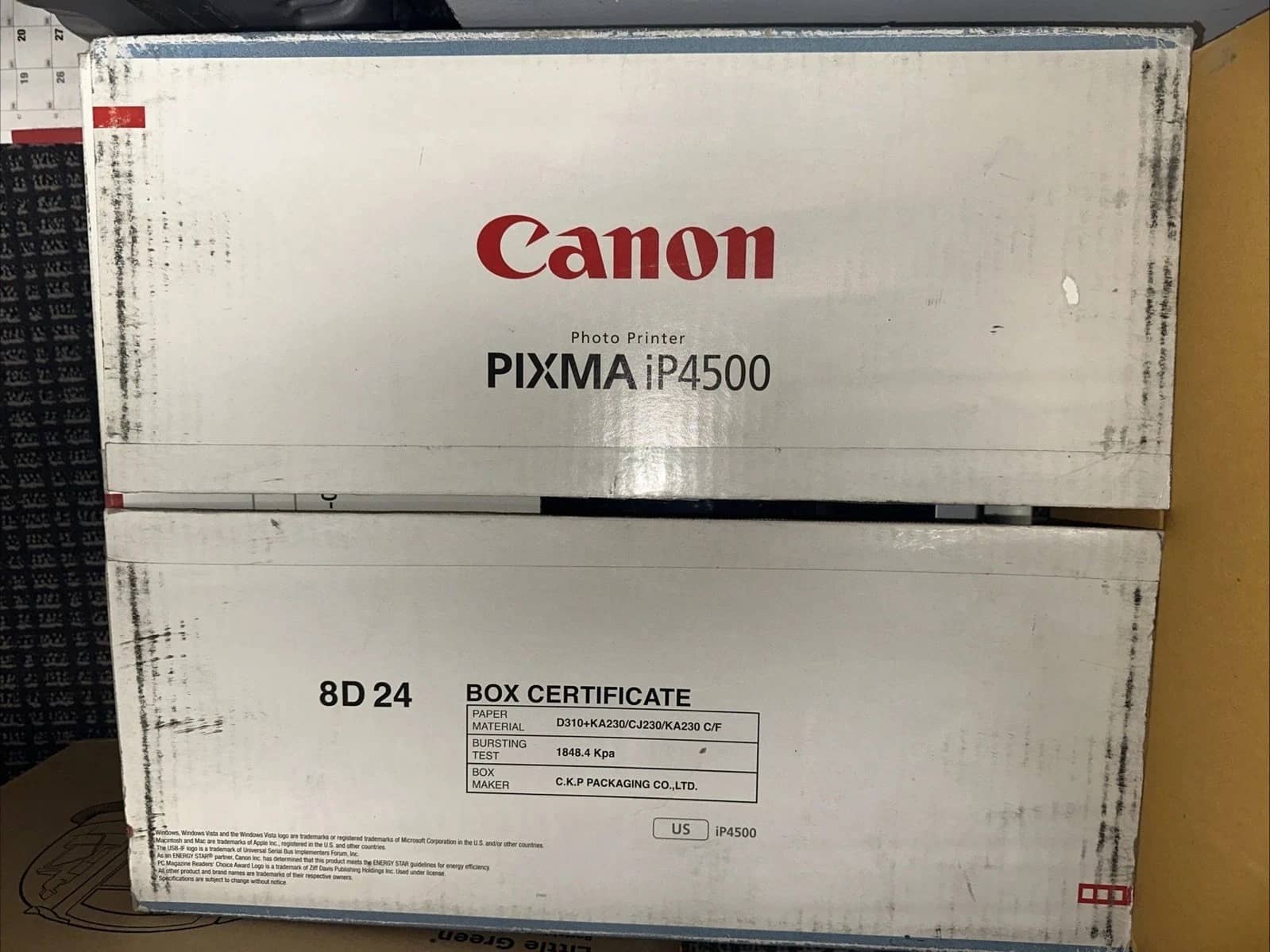 Canon Pixma iP4500 Printers Used - Good