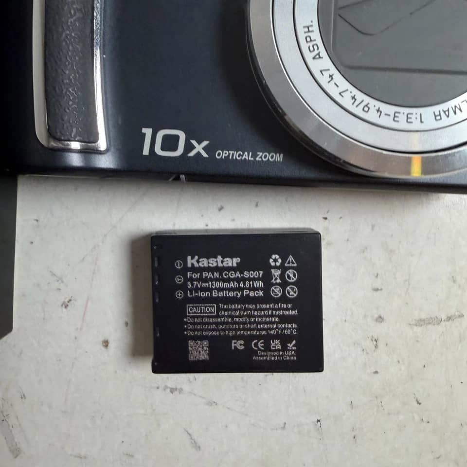 Panasonic LUMIX DMC TZ5A Digital Cameras Blue New Body Only