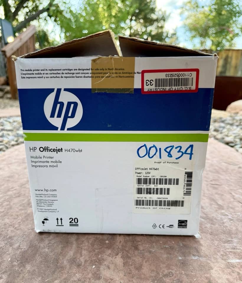 HP H470wbt Printers New