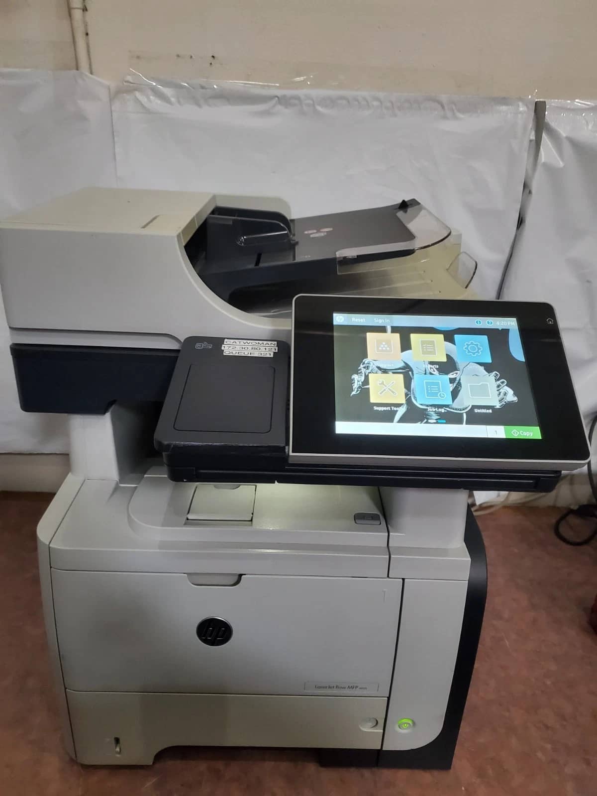 HP Laserjet Enterprise Flow MFP M525 Printers Used - Good