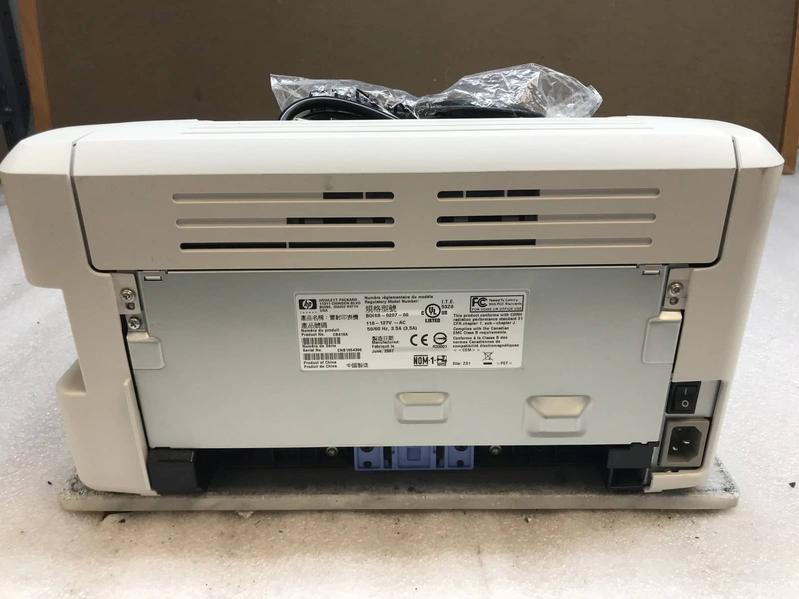 HP Laserjet 1018 CB419A Printers Used - Good