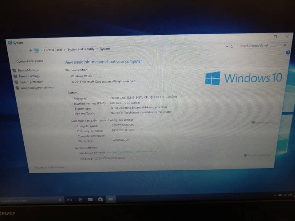 Lenovo ThinkPad T431S Computers