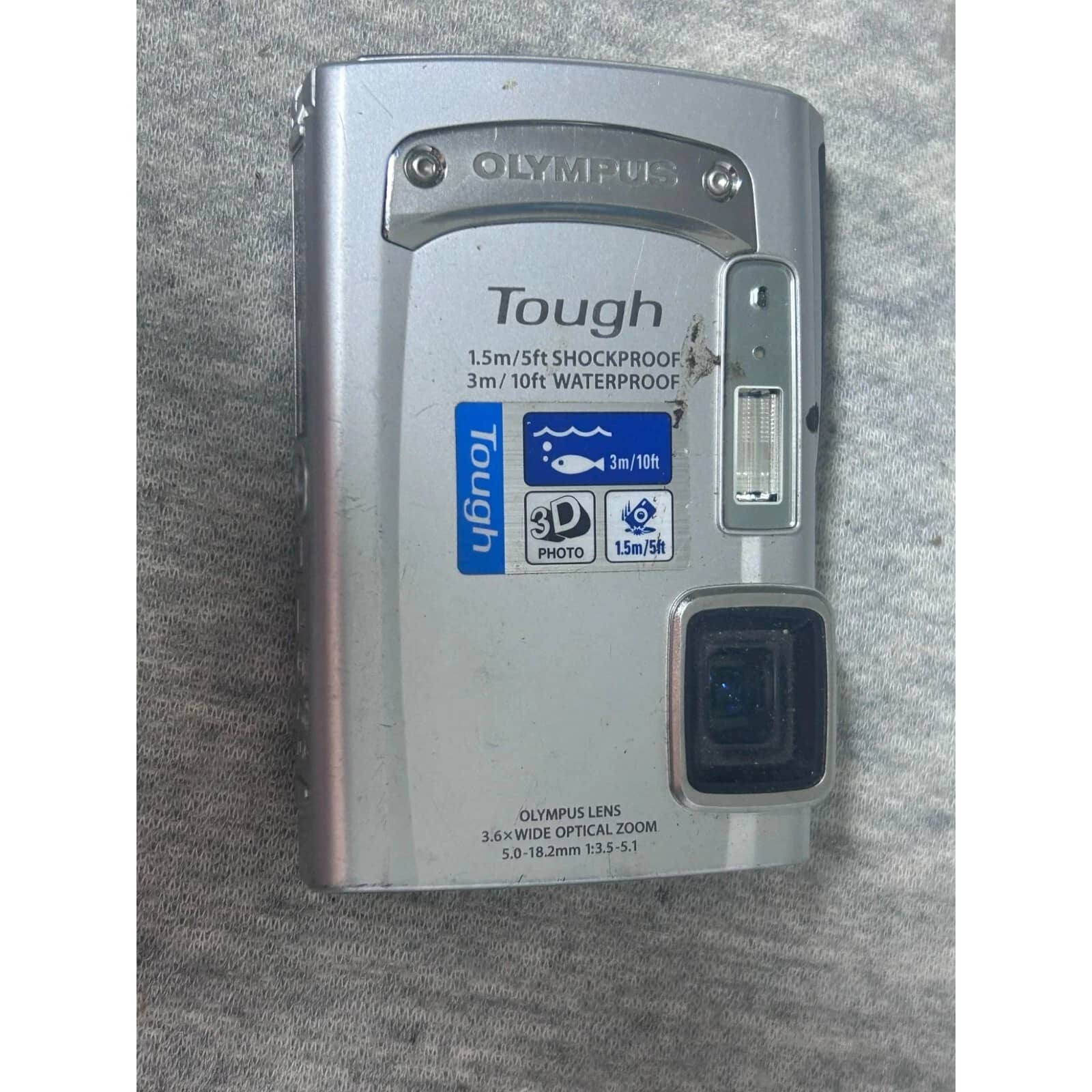 OM SYSTEM TG-310 Tough Digital Cameras White New Body Only