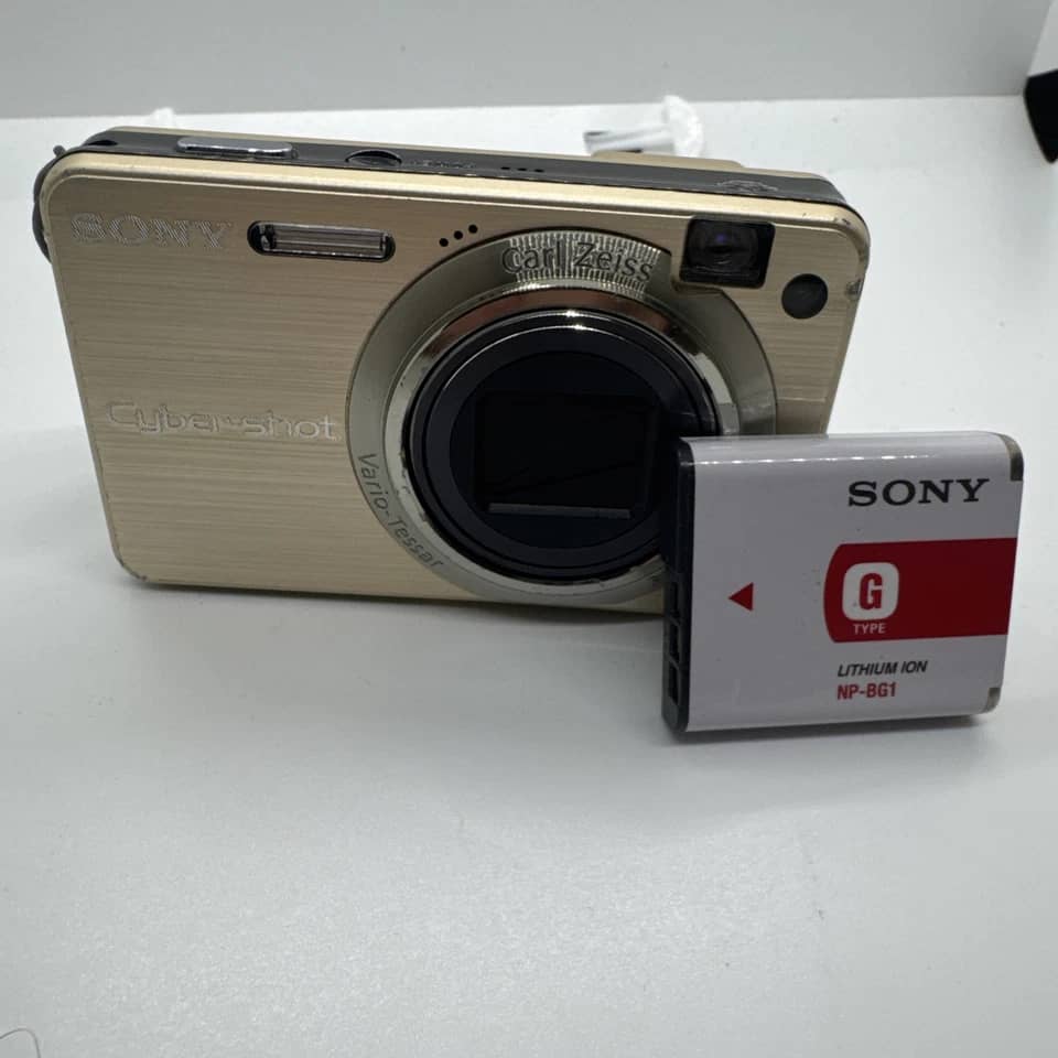 Sony DSCW170 Digital Cameras Gold New Body Only