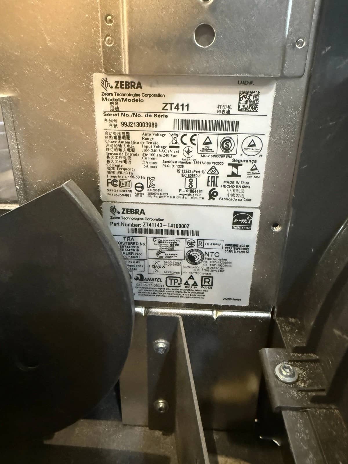 Zebra ZT41143 Printers Refurbished - Good
