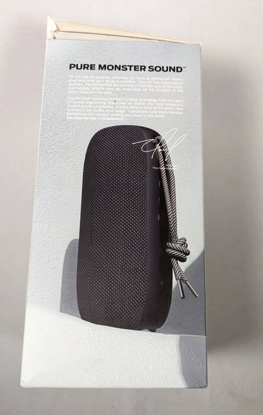 Monster S320 Portable Bluetooth Speakers Black New