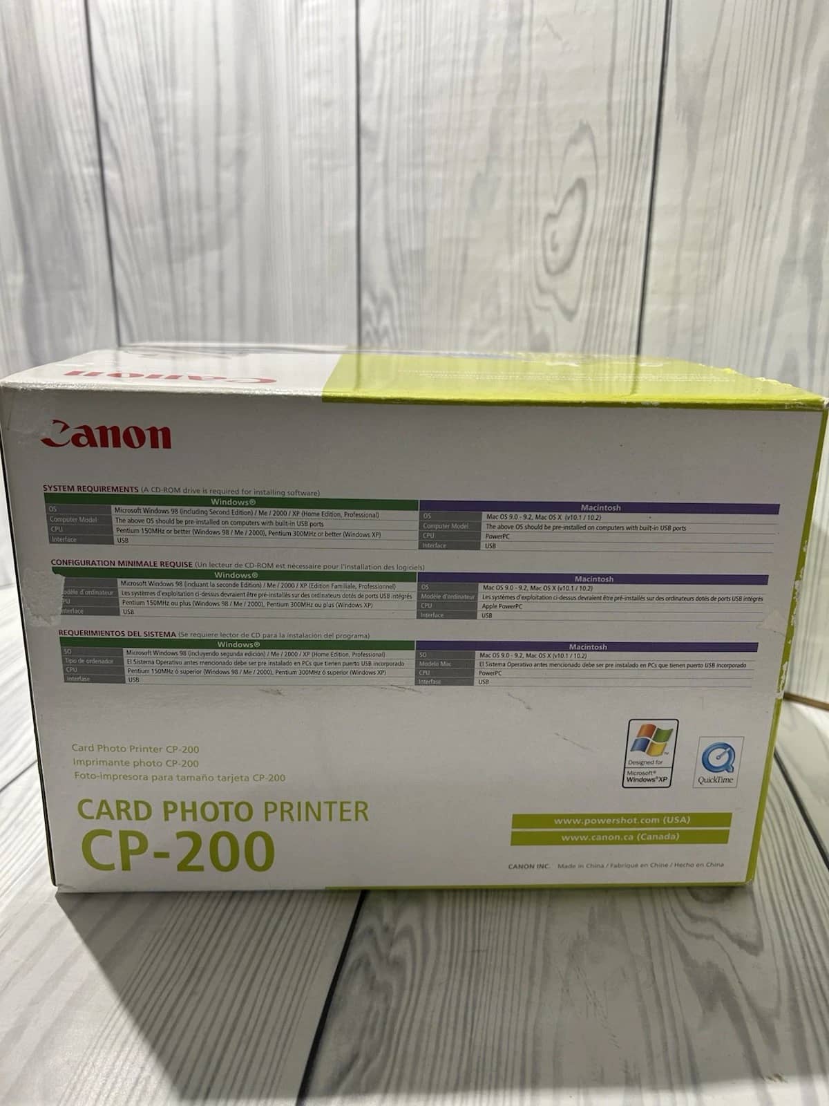 Canon CP-200 Printers New