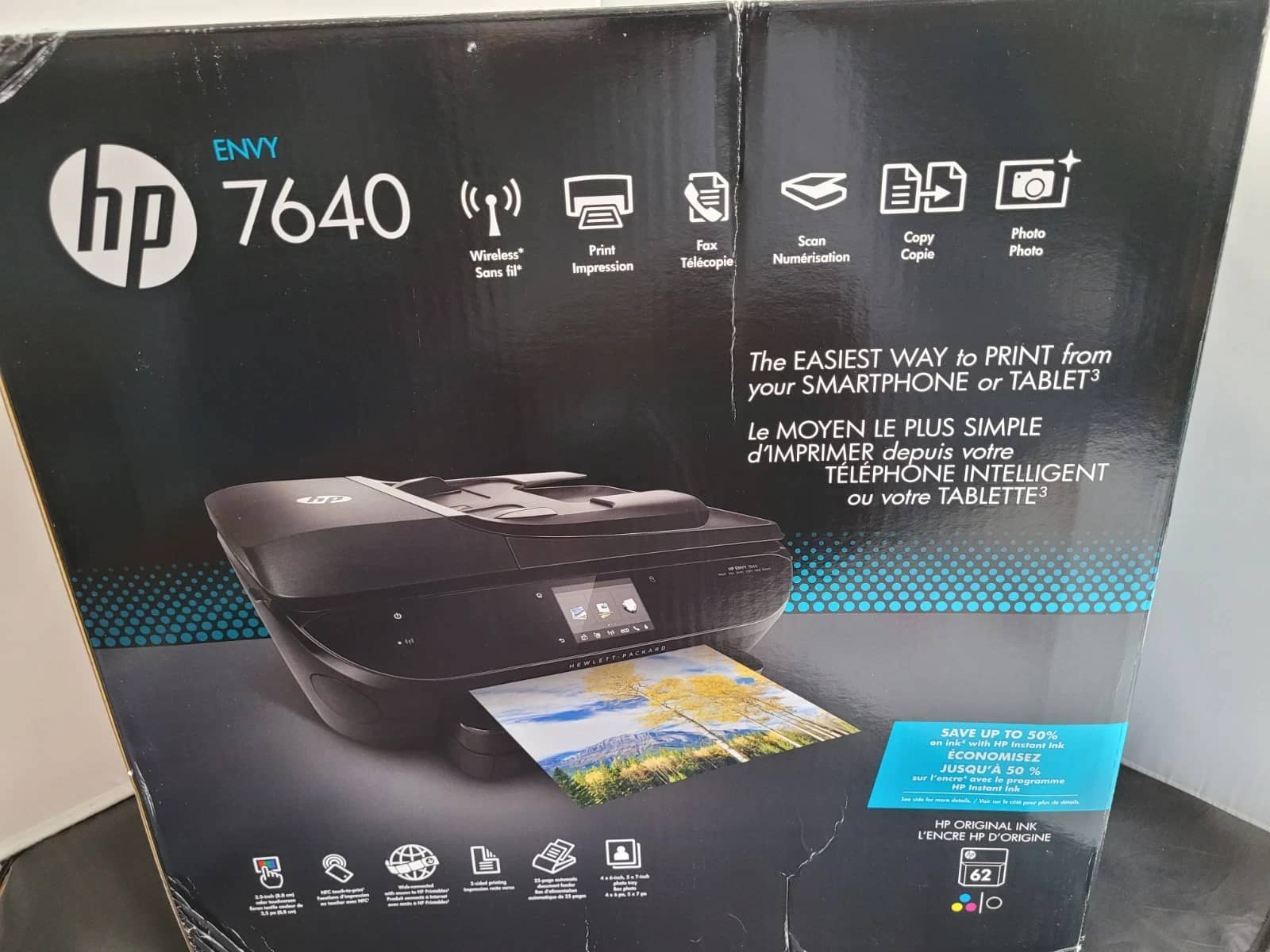 HP Envy 7640 Printers Used - Good