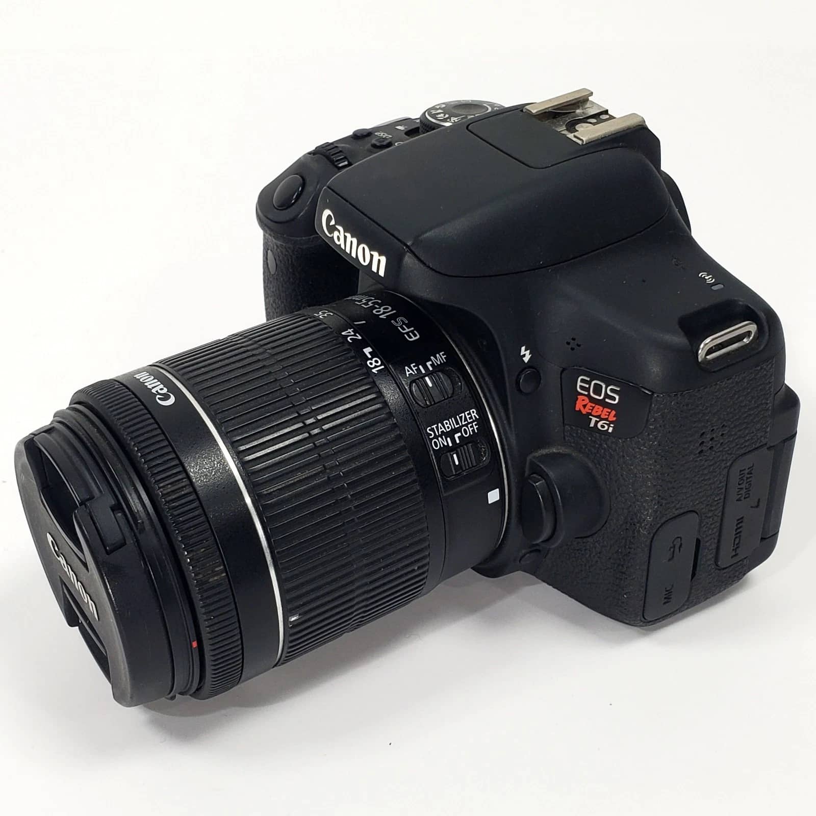 Canon EOS Rebel T6i Digital Cameras Black New Body Only