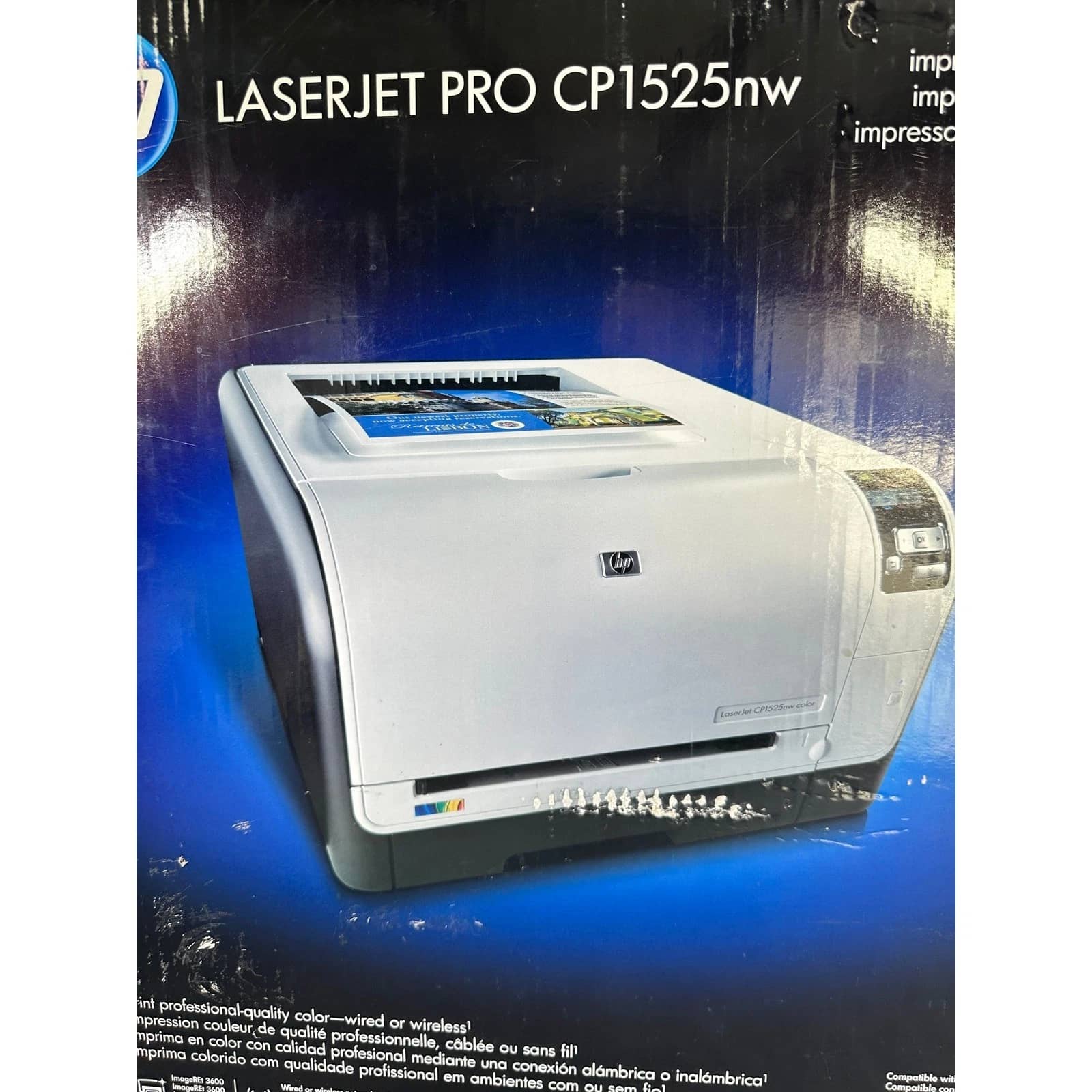 HP LaserJet Pro CP1525nw Printers New