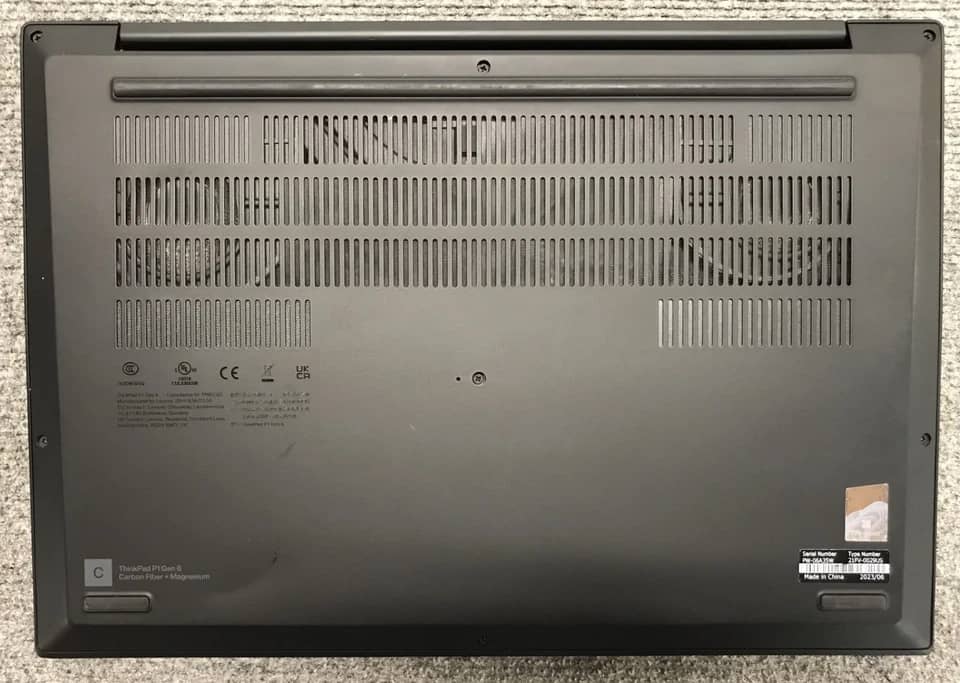 Lenovo ThinkPad P1 Gen 6 Computers