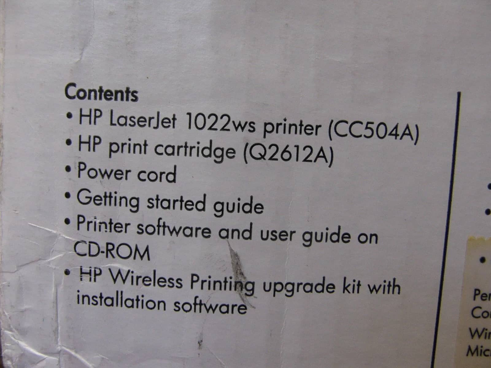 HP LaserJet 1022ws Printers New
