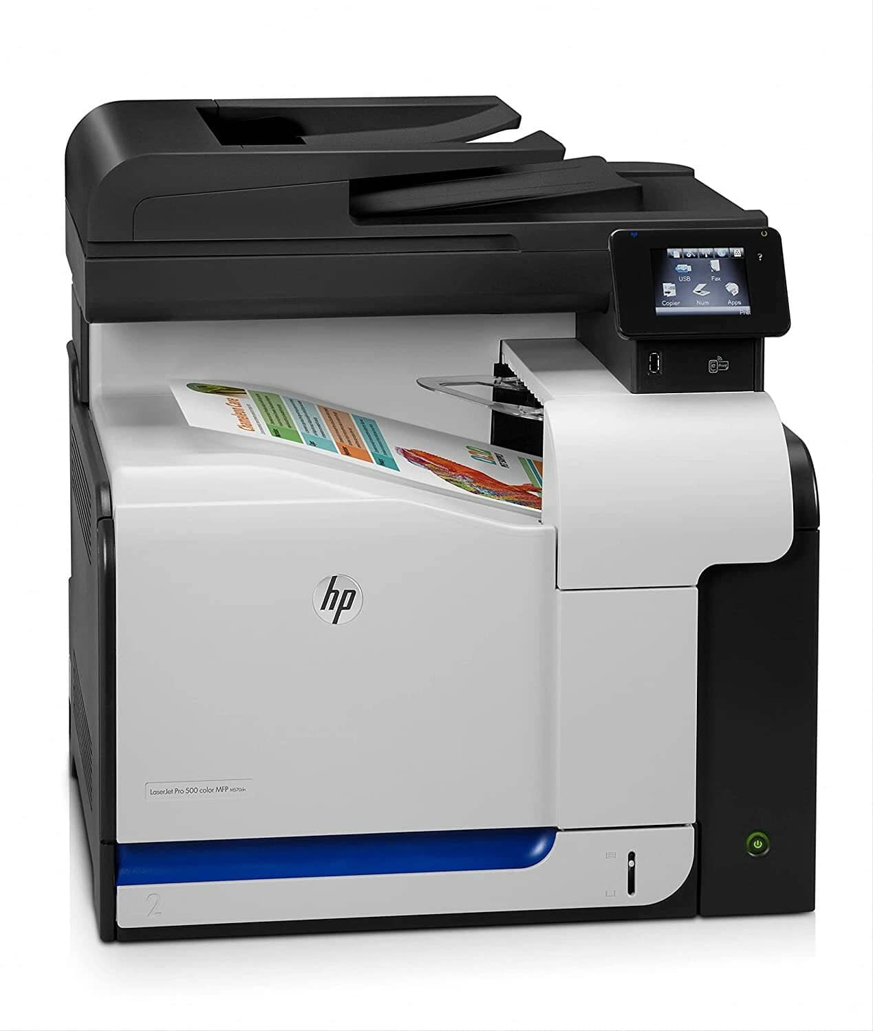 HP LaserJet Enterprise 500 Color MFP M570dn Printers Used - Good