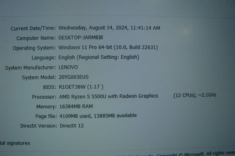 Lenovo ThinkPad E15 Gen 3 Computers