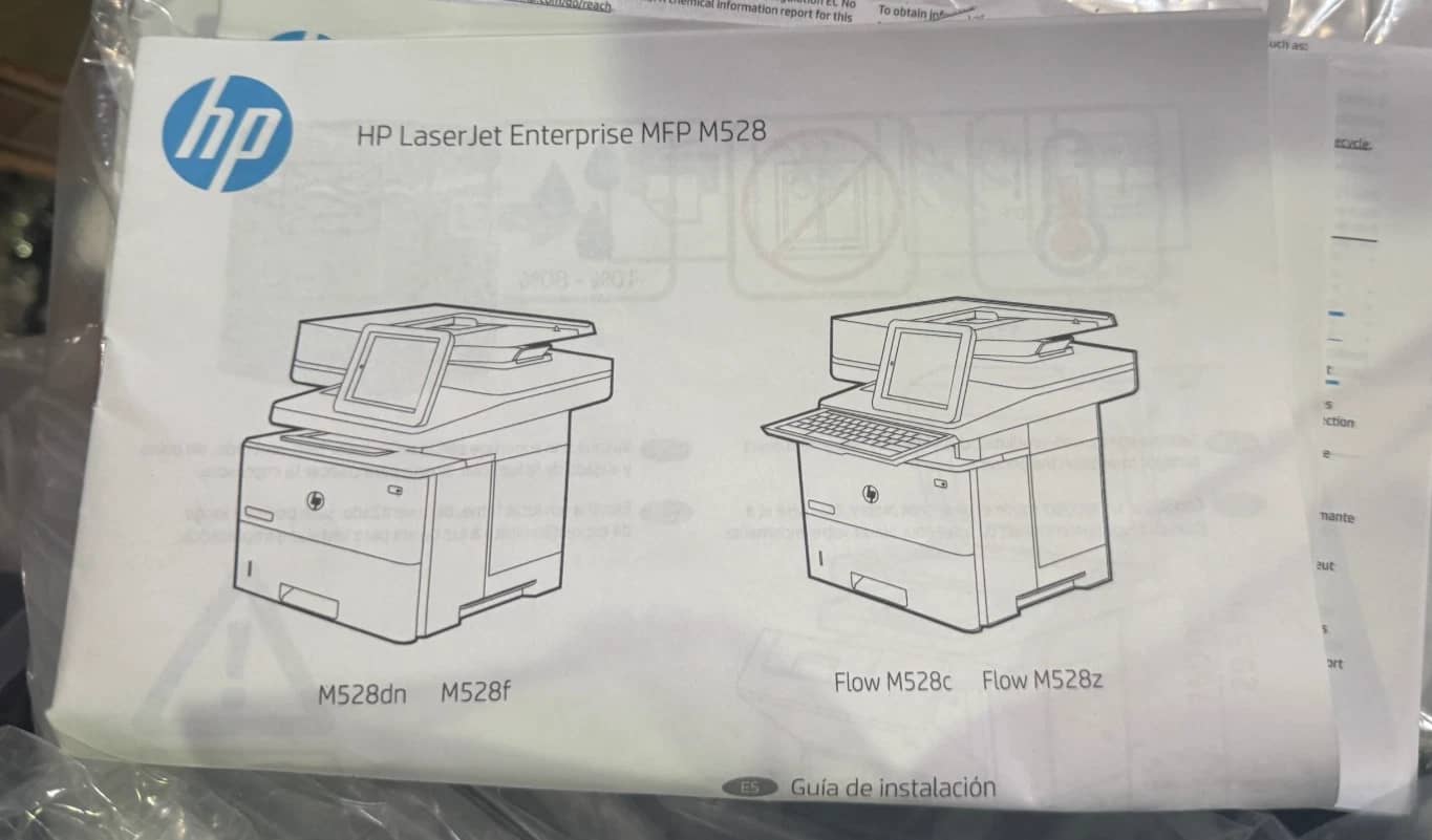 HP M528 Printers Open-Box Excellent