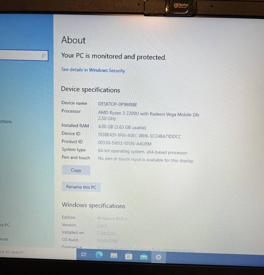 Lenovo ThinkPad E585 Computers