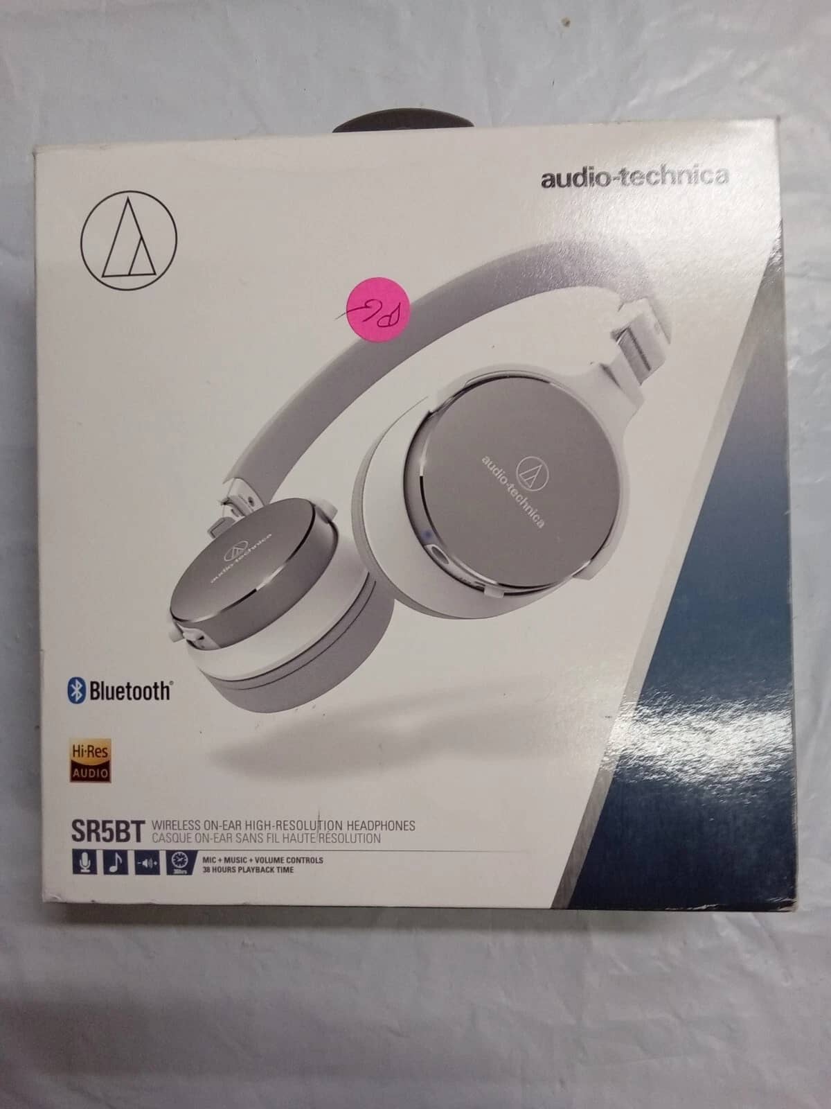 Audio-Technica ATH-SR5BTWH Headphones & Earbuds White New