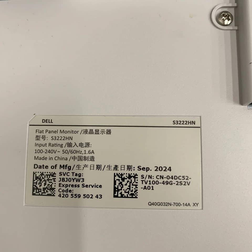 Dell S3222H Monitors