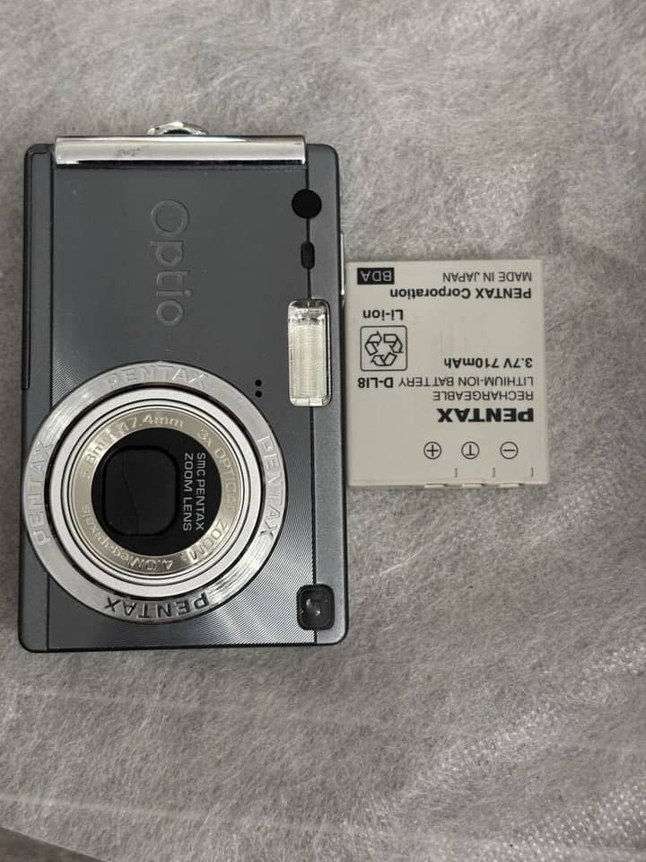 Pentax Optio S4i Digital Cameras Silver Used - Good Body Only