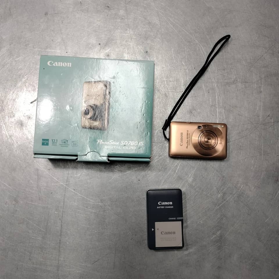 Canon PowerShot SD780IS Digital Cameras Gold New Body Only