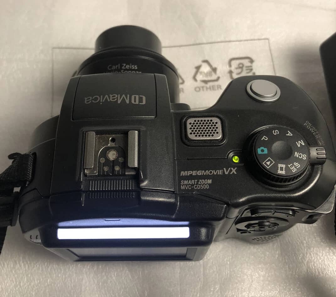 Sony MVC-CD500 Mavica Digital Cameras Black New Body Only