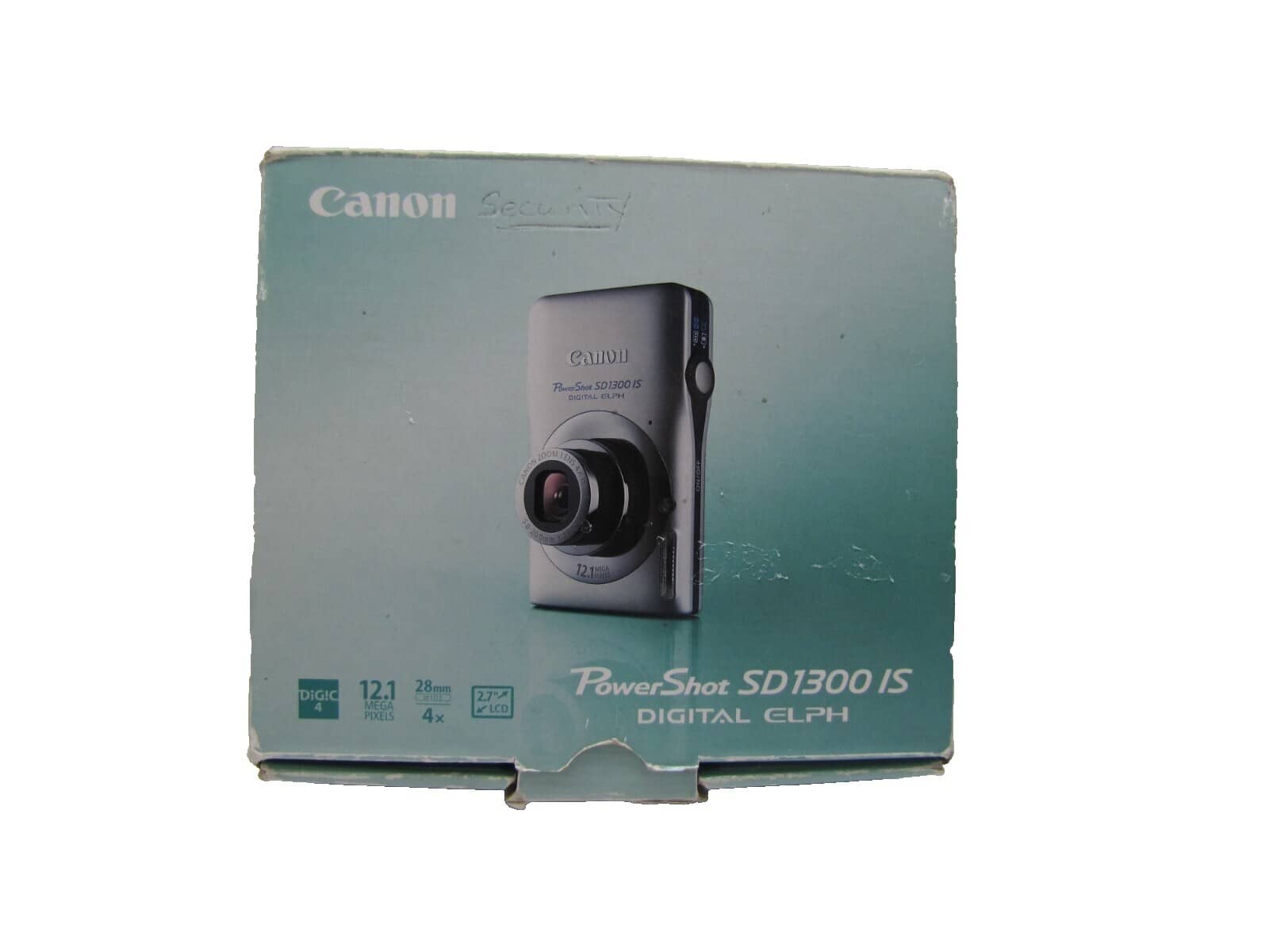 Canon PowerShot SD1300 IS Digital Cameras Silver Used - Good Body Only