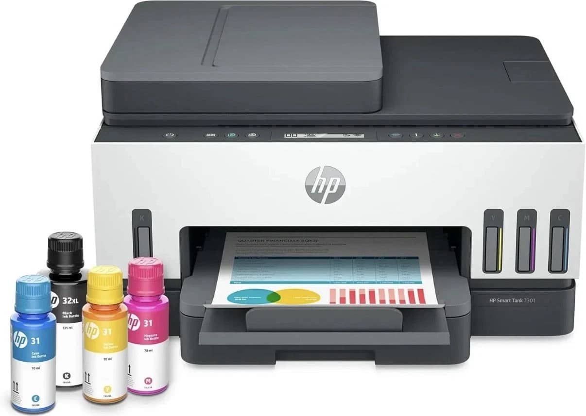 HP Smart Tank 7302 Printers Used - Good