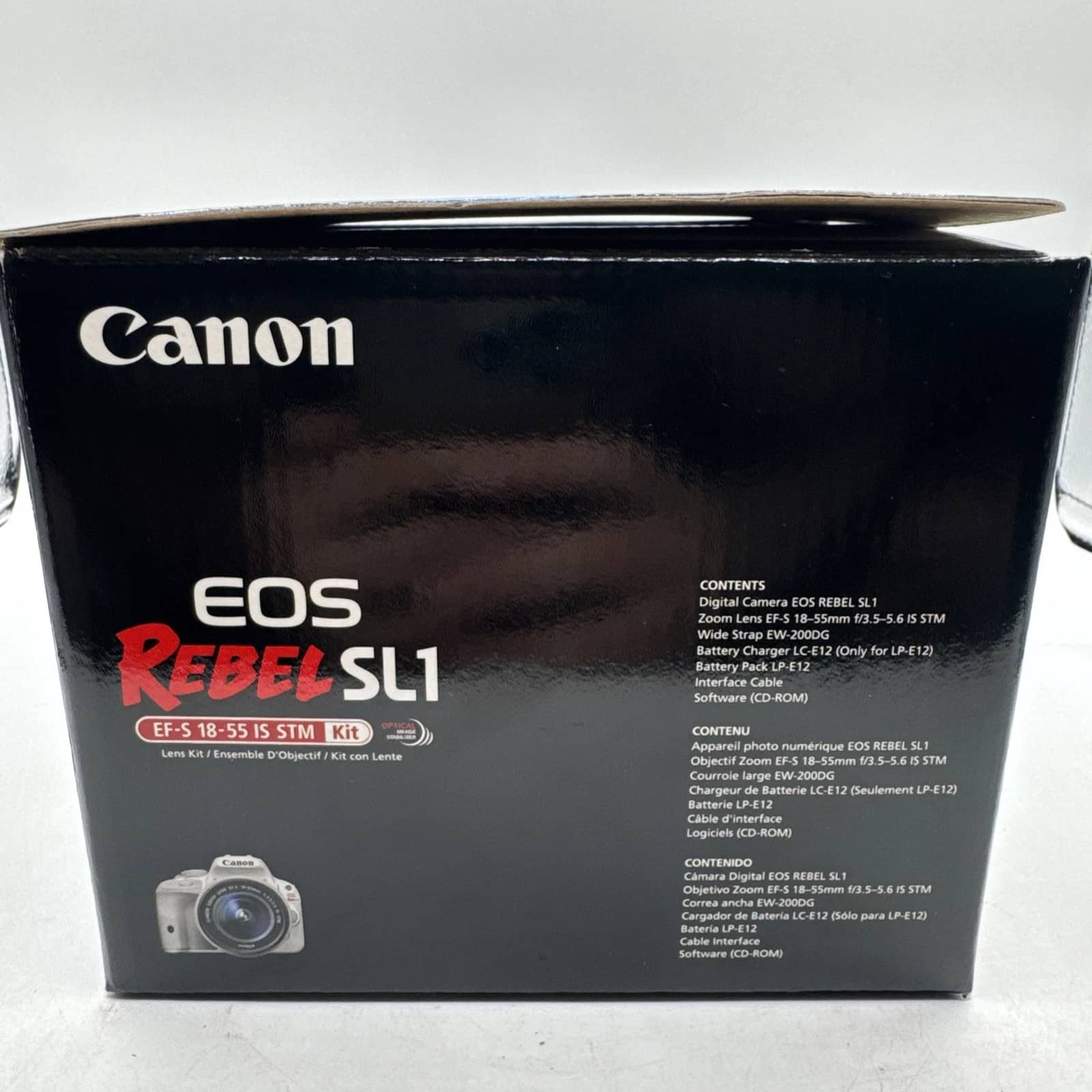 Canon EOS Rebel SL1 Digital Cameras Black New w/ 18-55mm Kit
